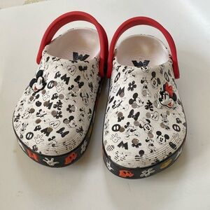 Disney Mickey and Minnie Crocs